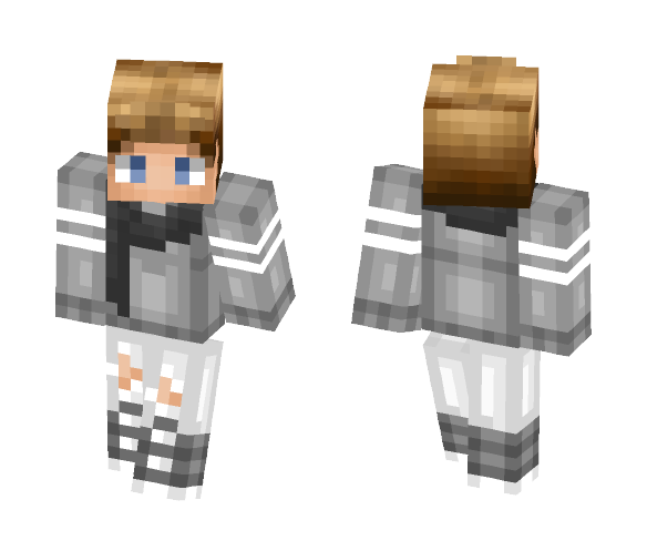 Grey || - Male Minecraft Skins - image 1