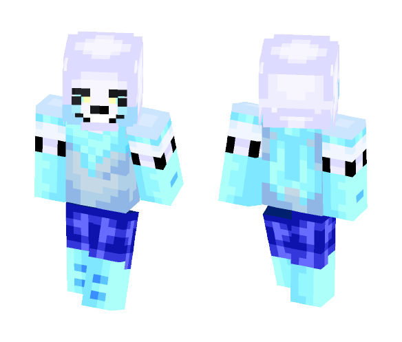 Blueberry Sans - Male Minecraft Skins - image 1