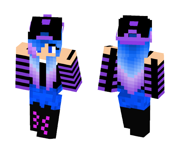 Emo Girl - Girl Minecraft Skins - image 1