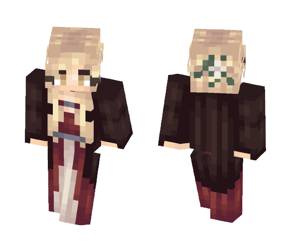 Dark Witch (alt. skin tones) - Female Minecraft Skins - image 1