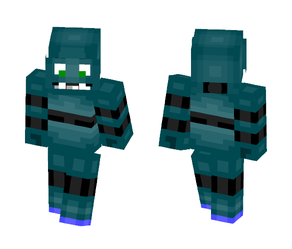 mr.blue (Fnaf Customs) - Interchangeable Minecraft Skins - image 1