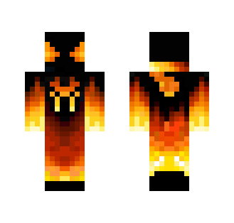 Flame Spiderman - Comics Minecraft Skins - image 2