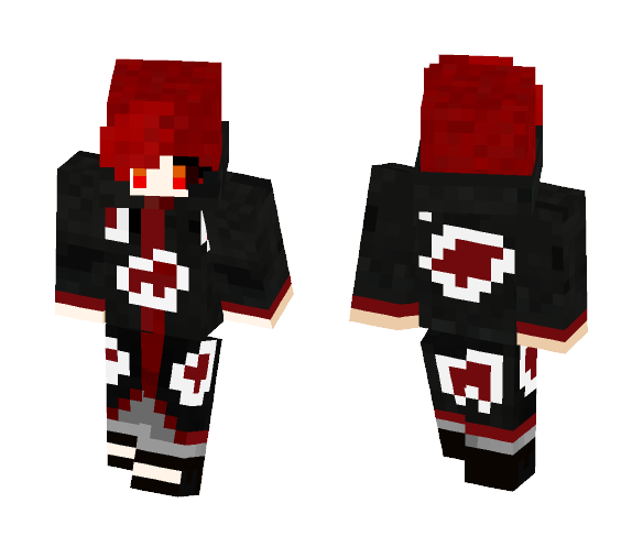 Akatsuki Amber - Female Minecraft Skins - image 1