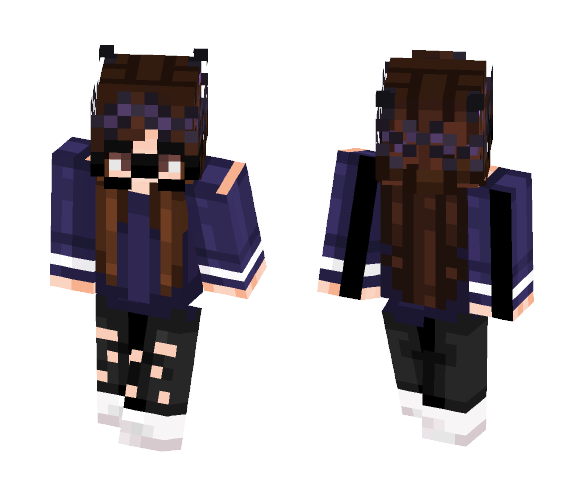 ✧ I tried ;~; ✧ Request ~3~ ✧ - Female Minecraft Skins - image 1