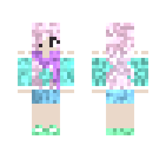 Purple Scarves - Female Minecraft Skins - image 2