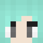A Miku and Cul Mix [Mikul] - Female Minecraft Skins - image 3