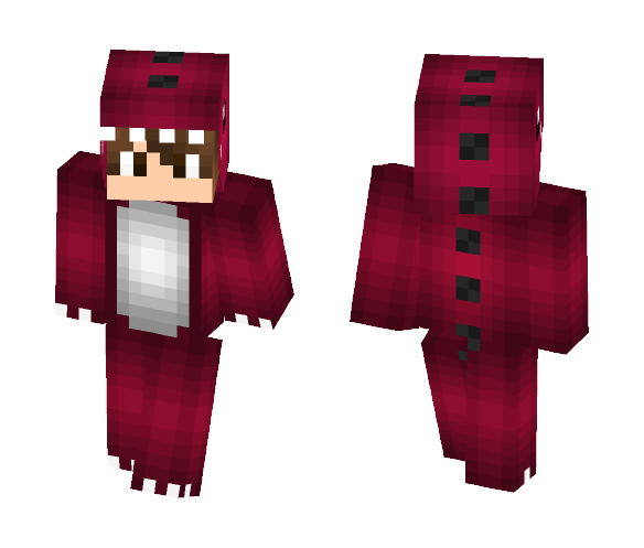 Dinosaur Costume - Male Minecraft Skins - image 1