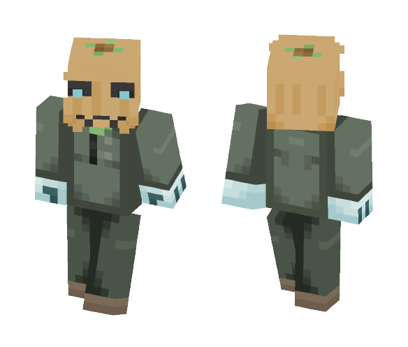 Pumpkin friend {Alt in Desc.} - Interchangeable Minecraft Skins - image 1