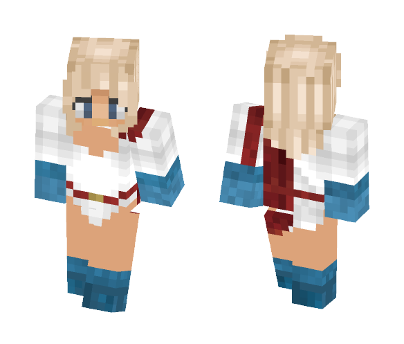 Power Girl (DC Universe) - Comics Minecraft Skins - image 1