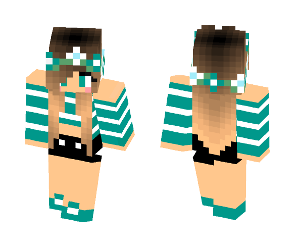 Download Free Nice Girl Skin for Minecraft image 1 Nice Girl - Girl Minecraft Skins - image 1
