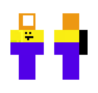 weired smiley delivery man - Male Minecraft Skins - image 2