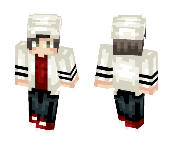 ɯɐH puɐ sǝʎƎ uǝǝɹ⅁ - Male Minecraft Skins - image 1