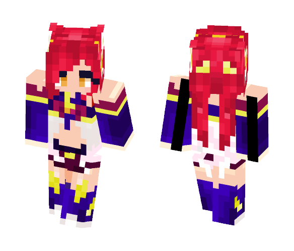 star guardian!~Jinx ^-^(LoL serie) - Female Minecraft Skins - image 1