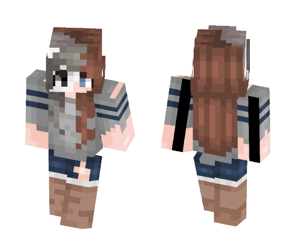 Halloween Girl - Girl Minecraft Skins - image 1