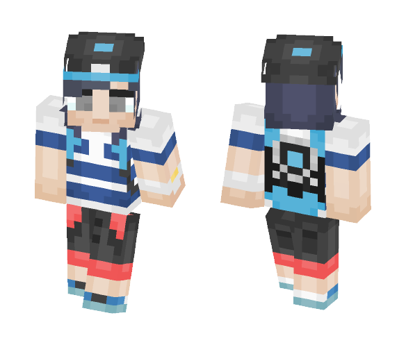 Sun Pokemon Sun & Moon - Male Minecraft Skins - image 1