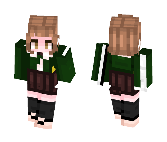 Download Free Chihirio fujisaki -Moniaki- Skin for Minecraft image 1 Chihirio fujisaki -Moniaki- - Female Minecraft Skins - image 1