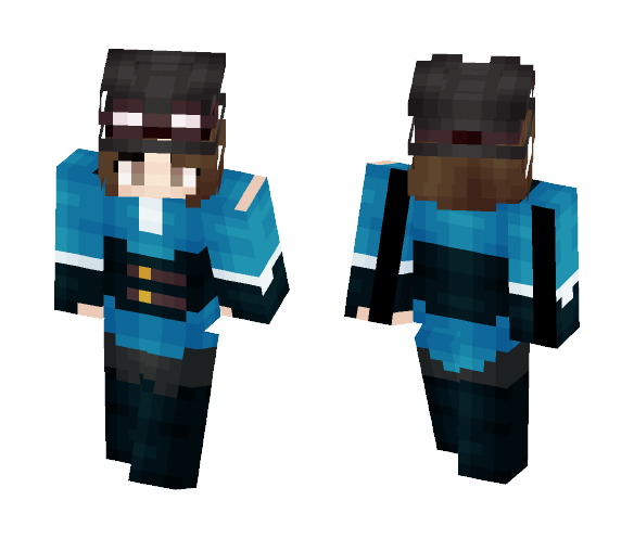 Download Free skyguy or chick, probably a chick Skin for Minecraft image 1 skyguy or chick, probably a chick - Female Minecraft Skins - image 1