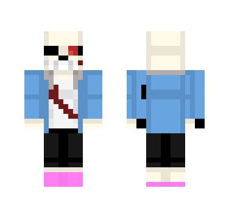 Genocide Route Sans - Male Minecraft Skins - image 2