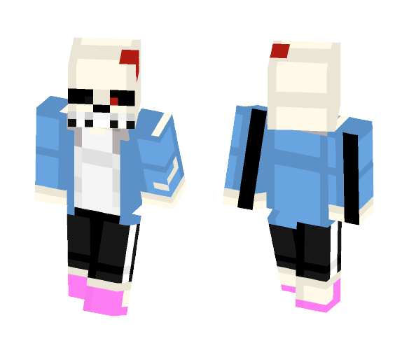 Horrortale Sans - Male Minecraft Skins - image 1