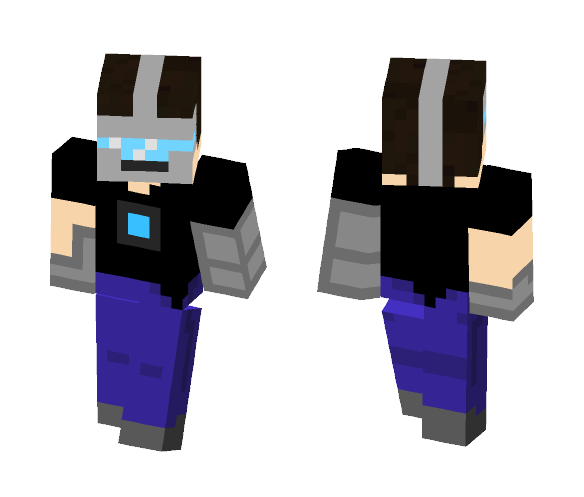 Ali_Army107 (CYBORG VERSION!) - Male Minecraft Skins - image 1