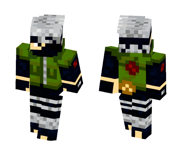 Kakashi Improved - Male Minecraft Skins - image 1