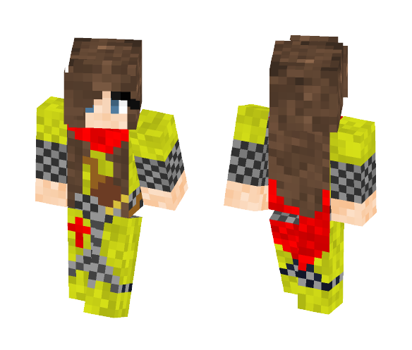 paladin (female) - Female Minecraft Skins - image 1