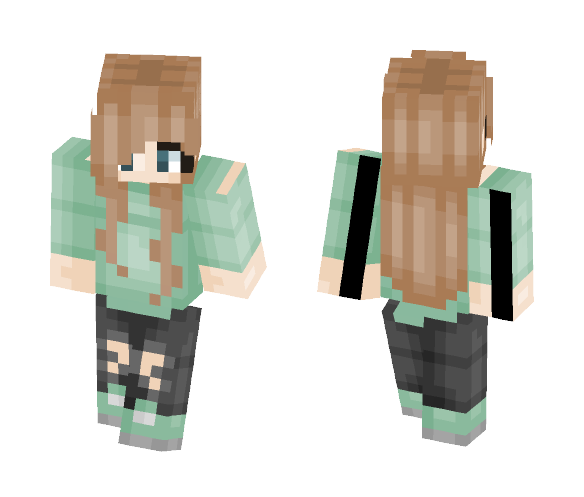 Download Free Cute Teen Skin for Minecraft image 1 Cute Teen - Female Minecraft Skins - image 1