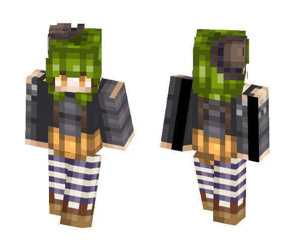 Fancy Pumpkin Pants ???? - Female Minecraft Skins - image 1