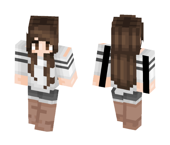 Download Free Cute girl Skin for Minecraft image 1 Cute girl - Cute Girls Minecraft Skins - image 1