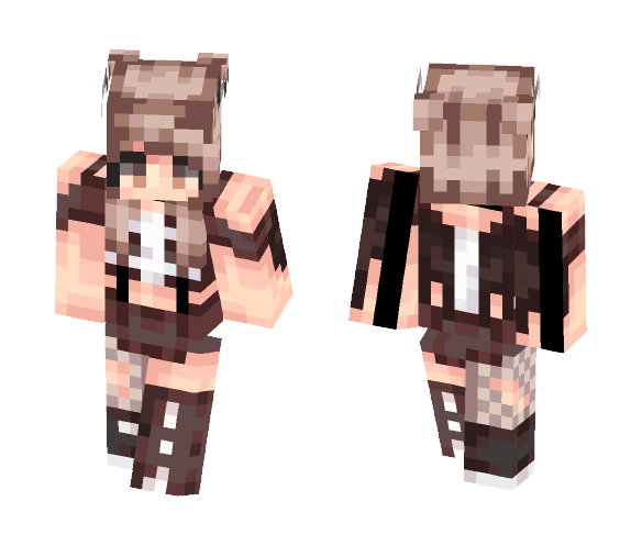 Skelebus [ Fawsaken Round 2 ] - Female Minecraft Skins - image 1