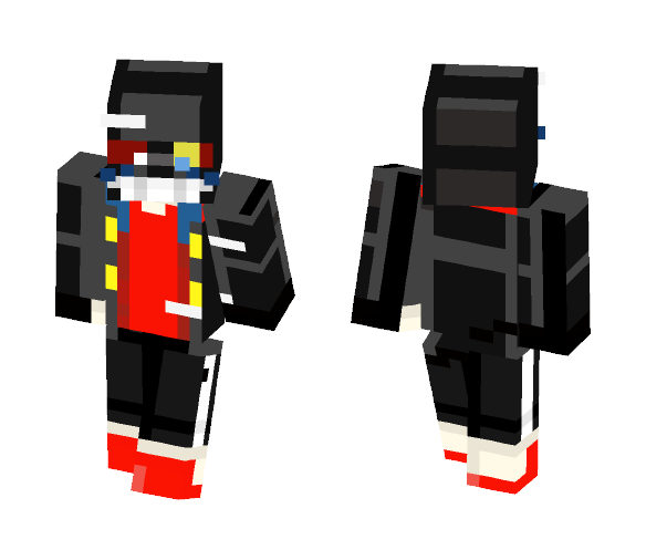 Error!Sans - Male Minecraft Skins - image 1