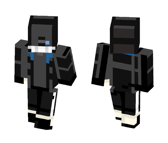 Nightmare Sans - Male Minecraft Skins - image 1