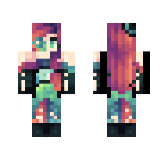 spooky rainbows // contest entry - Female Minecraft Skins - image 2