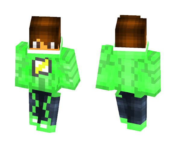 Lime_Flash - Male Minecraft Skins - image 1