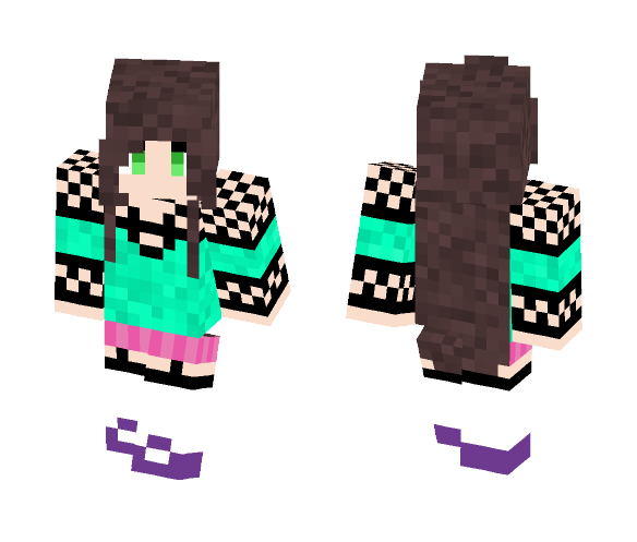 My Oc - Nightmare - Female Minecraft Skins - image 1