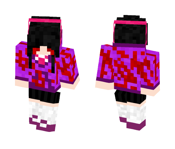 My Personal Skin - Creepy - Female Minecraft Skins - image 1