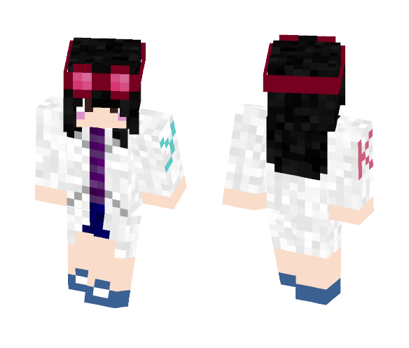 Download Free My Personal Skin - Scientist Skin for Minecraft image 1 My Personal Skin - Scientist - Female Minecraft Skins - image 1