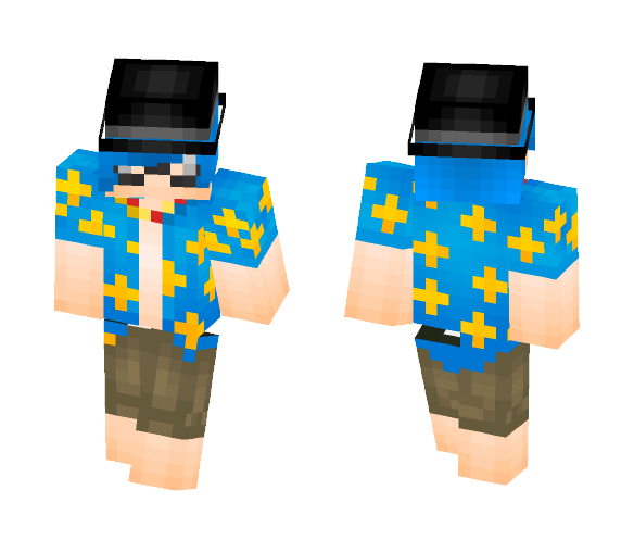 Tourist o3o - Male Minecraft Skins - image 1
