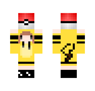 Pokemon Ball Head Pikachu Girl
