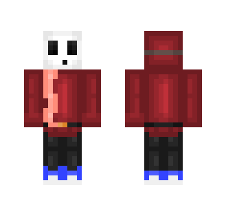 Shy guy costume