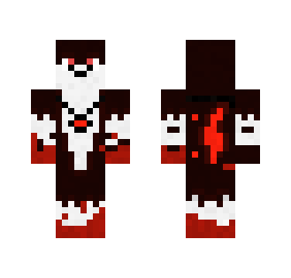Red magic wolf
