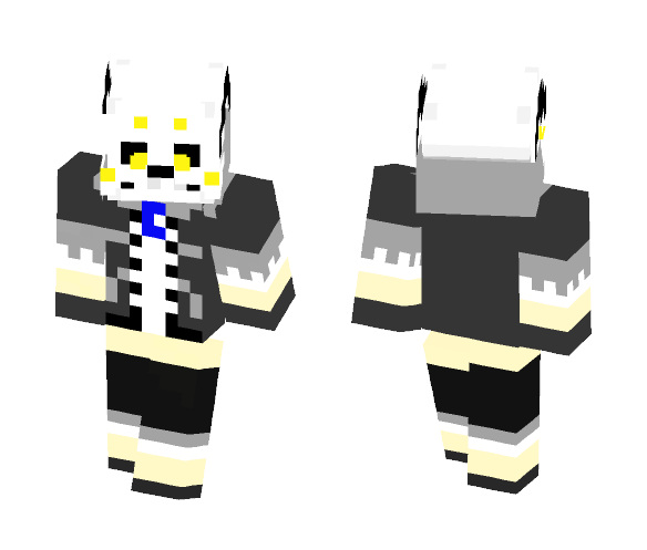 DemiTale!Sans - Male Minecraft Skins - image 1