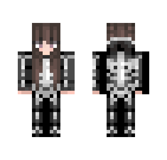 x Girl Skelly(twin#1) x - Girl Minecraft Skins - image 2