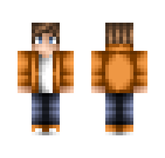 Cool Boy With Orange Shirt!