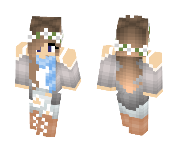 Winter Girl - Girl Minecraft Skins - image 1