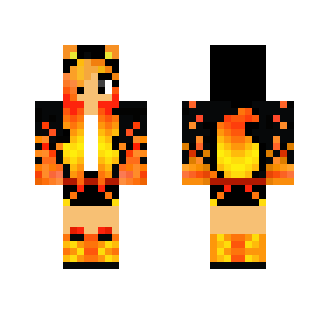 Fire Wolf Girl