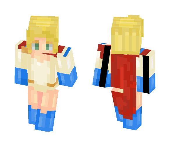 Power Girl - New 52/Earth 2 - Comics Minecraft Skins - image 1