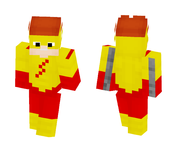 Kid Flash(Classic) - Male Minecraft Skins - image 1