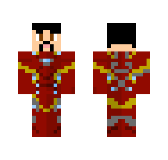 Iron Man MK46 - Mask Off - Iron Man Minecraft Skins - image 2