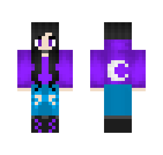 Luna, the daughter of the moon - Female Minecraft Skins - image 2